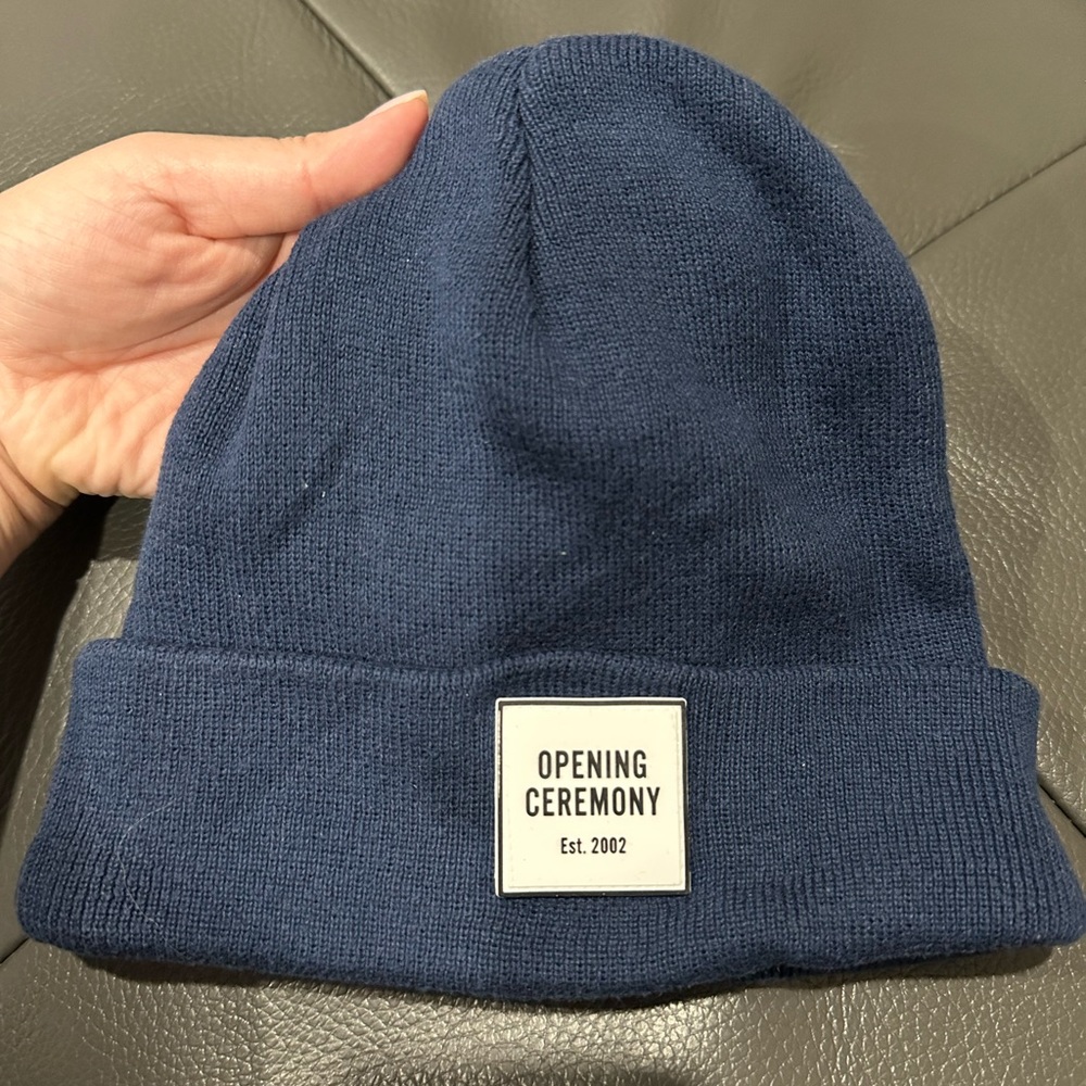 Opening Ceremony Navy Blue Beanie